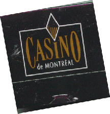 Casino matchbook